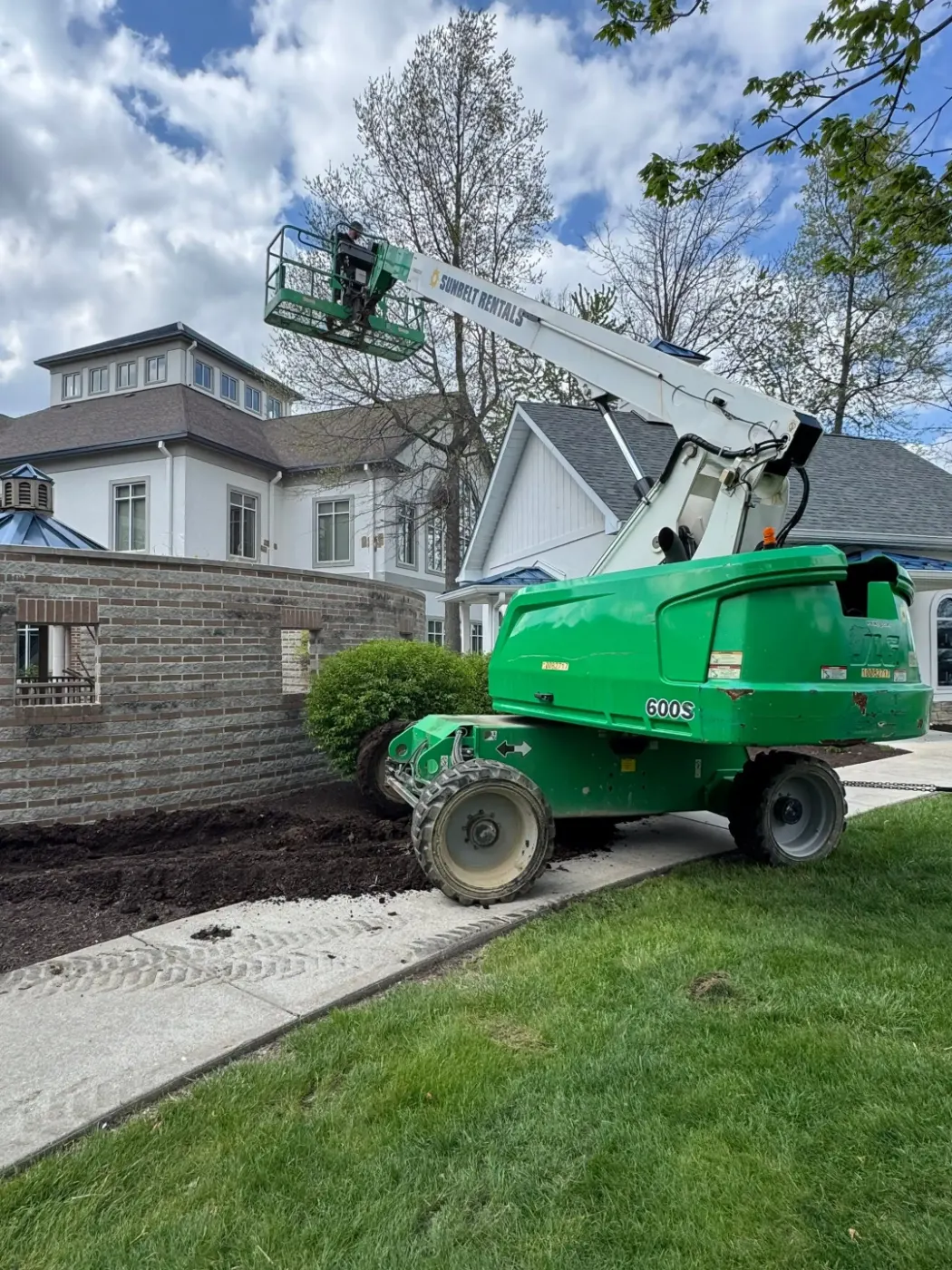 Commercial roof inspection documented in Anson